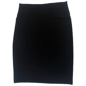 Sweet Black Stretch Bodycon Mini Skirt - XS